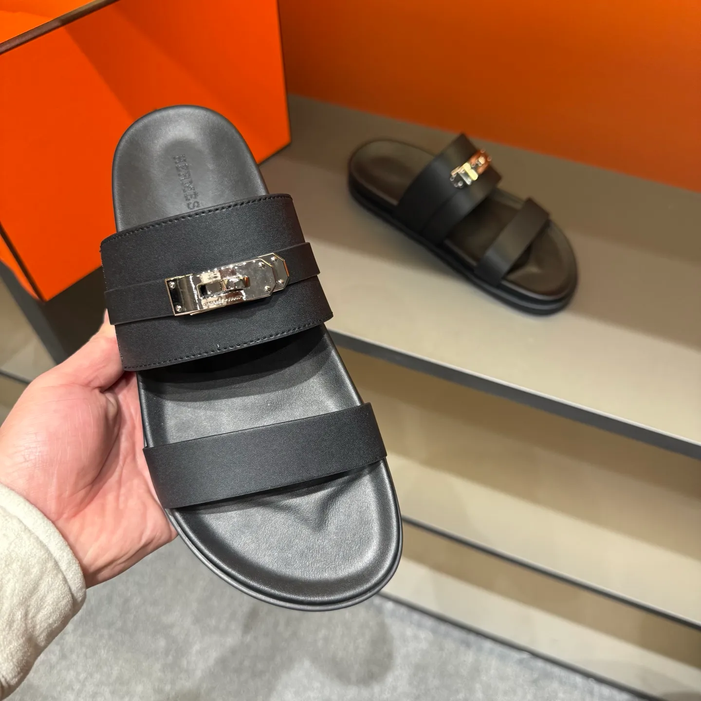 Men's shoes 💰300, size 38-45, the new 2014 summer Hermes shoes are the same as the original ones, handmade by masters! ❥High-end customization, exclusive products, the highest version in the industry⚠❥Using: Hermers upper: (pursuing top walking comfort) ✨Top quality on sale━━━━Hermes━━━━━